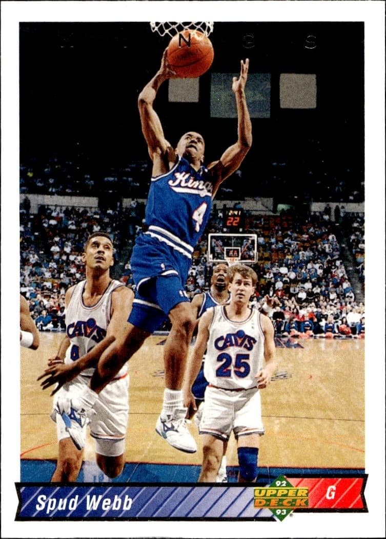 1992-93 Upper-Deck Spud Webb #96 trading card