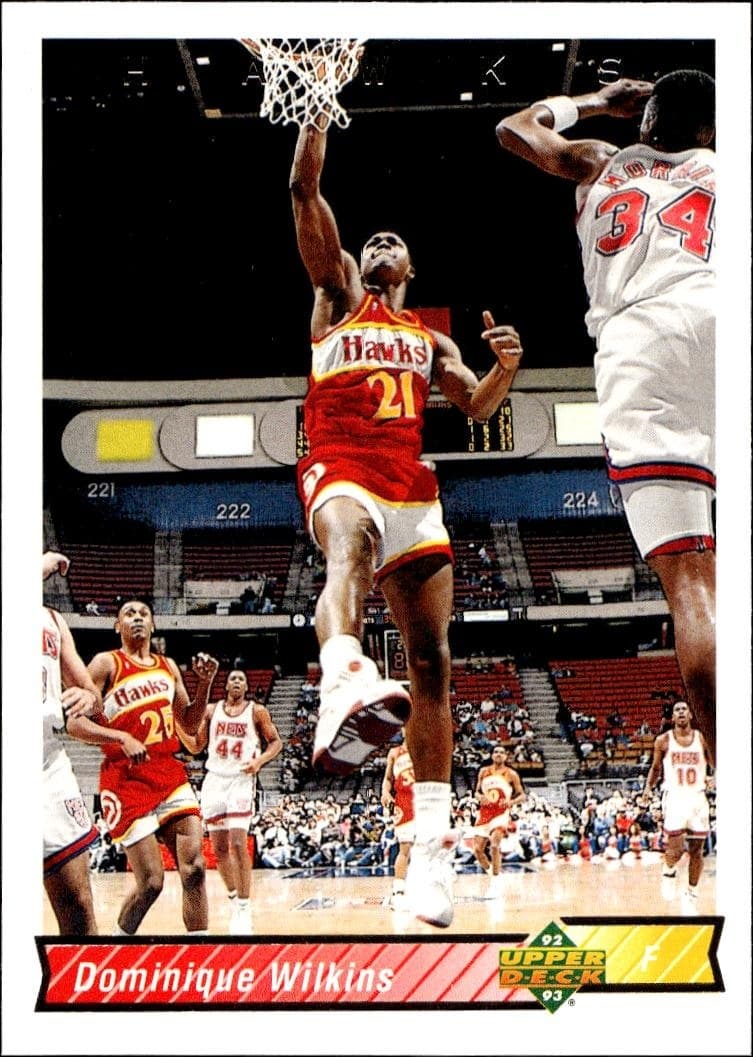 1992-93 upper-deck Dominique Wilkins