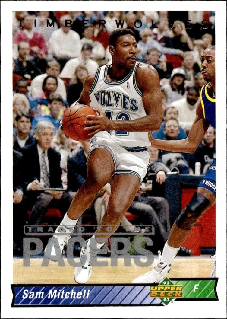 1992-93 Upper-Deck Sam Mitchell #188 trading card