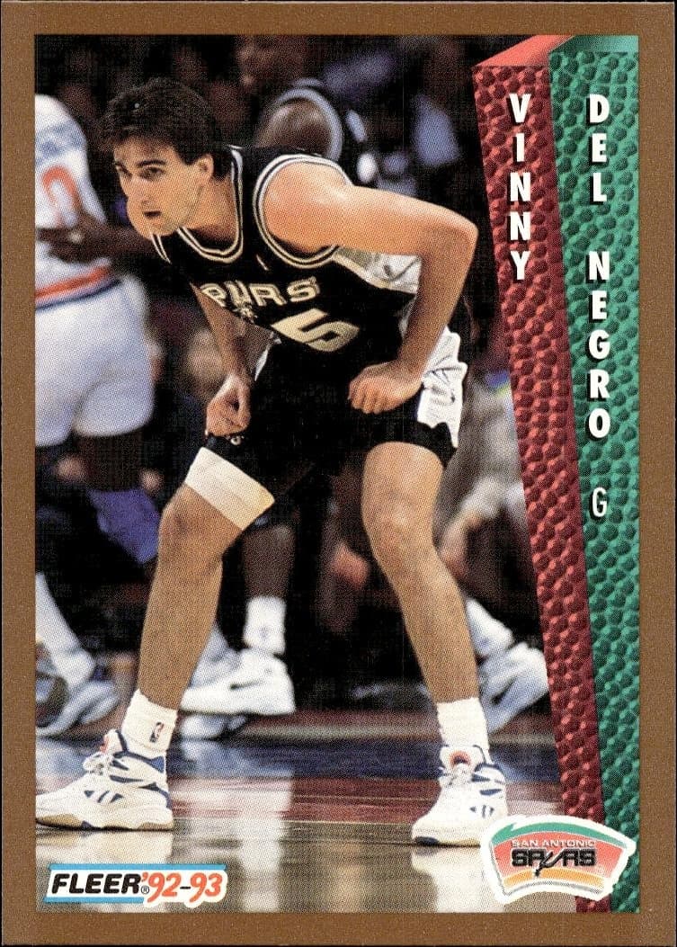 1992-93 fleer Vinny Del Negro