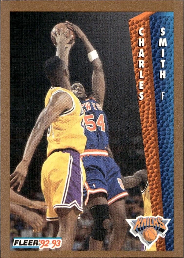 1992-93 Fleer Charles Smith #397 trading card