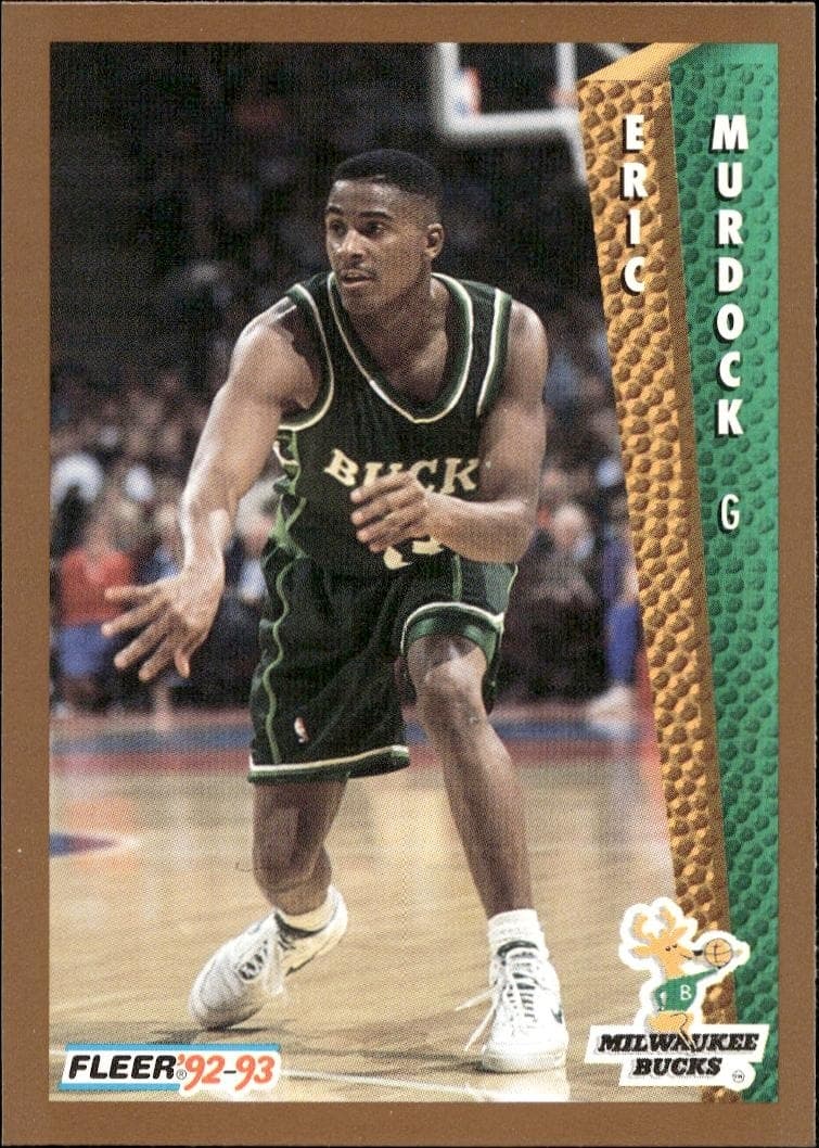 1992-93 Fleer Eric Murdock #376 trading card