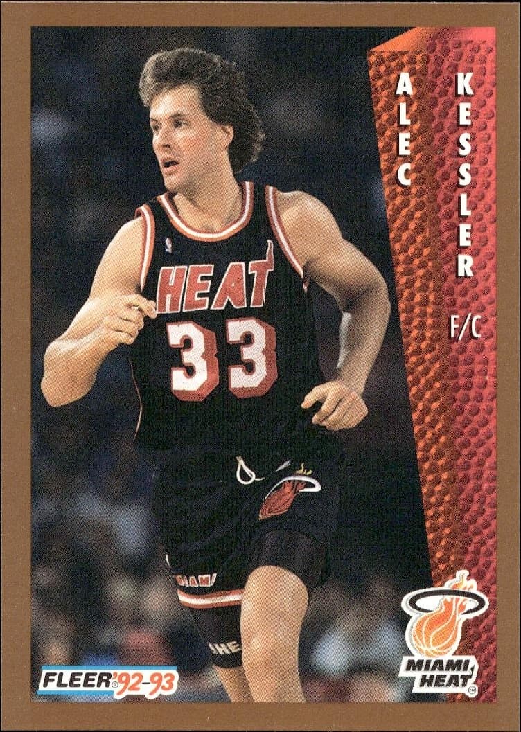 1992-93 Fleer Alec Kessler #368 trading card