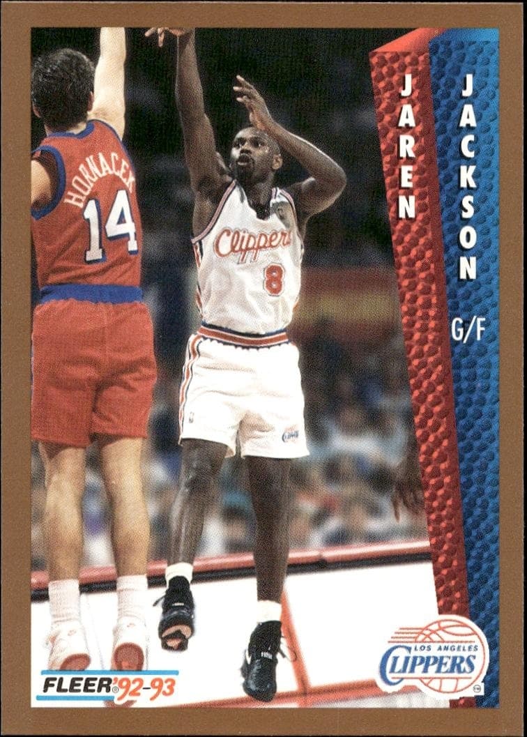 1992-93 Fleer Jaren Jackson #355 trading card