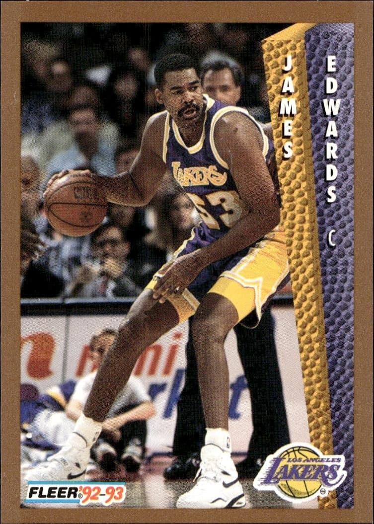 1992-93 Fleer James Edwards #363 trading card