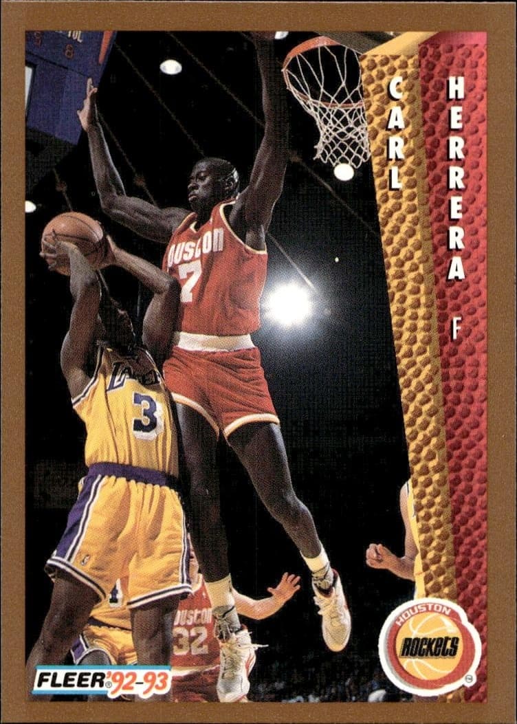 1992-93 fleer Carl Herrera
