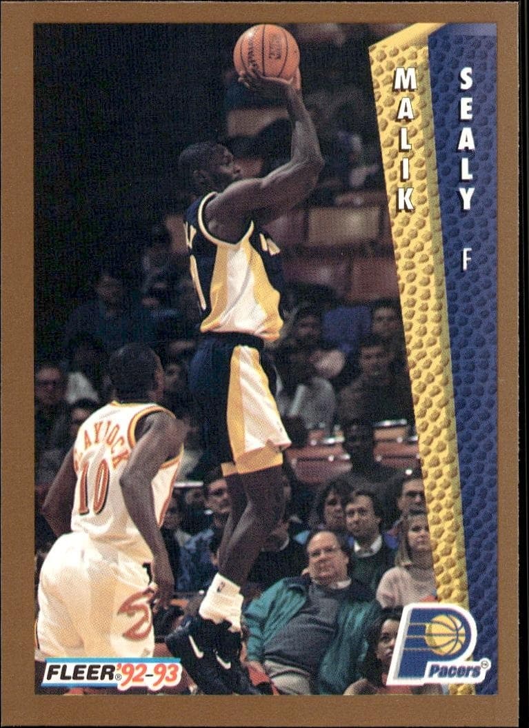 1992-93 Fleer Malik Sealy #353 trading card