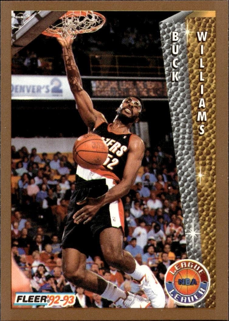 1992-93 Fleer Buck Williams #241 trading card