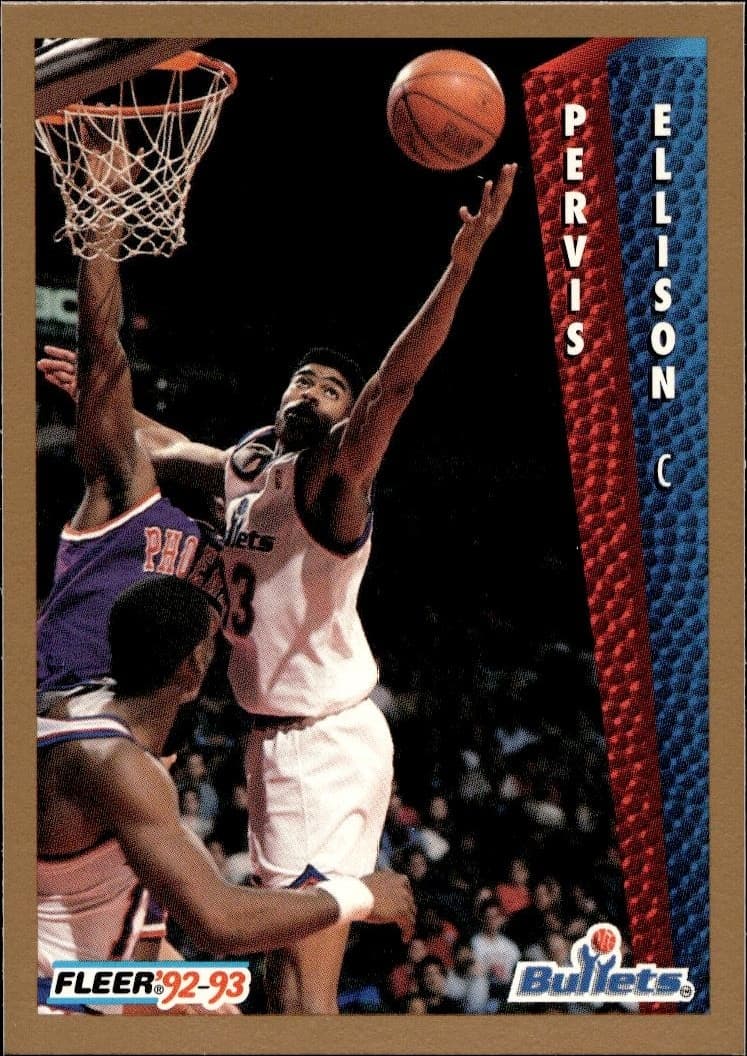 1992-93 fleer Pervis Ellison