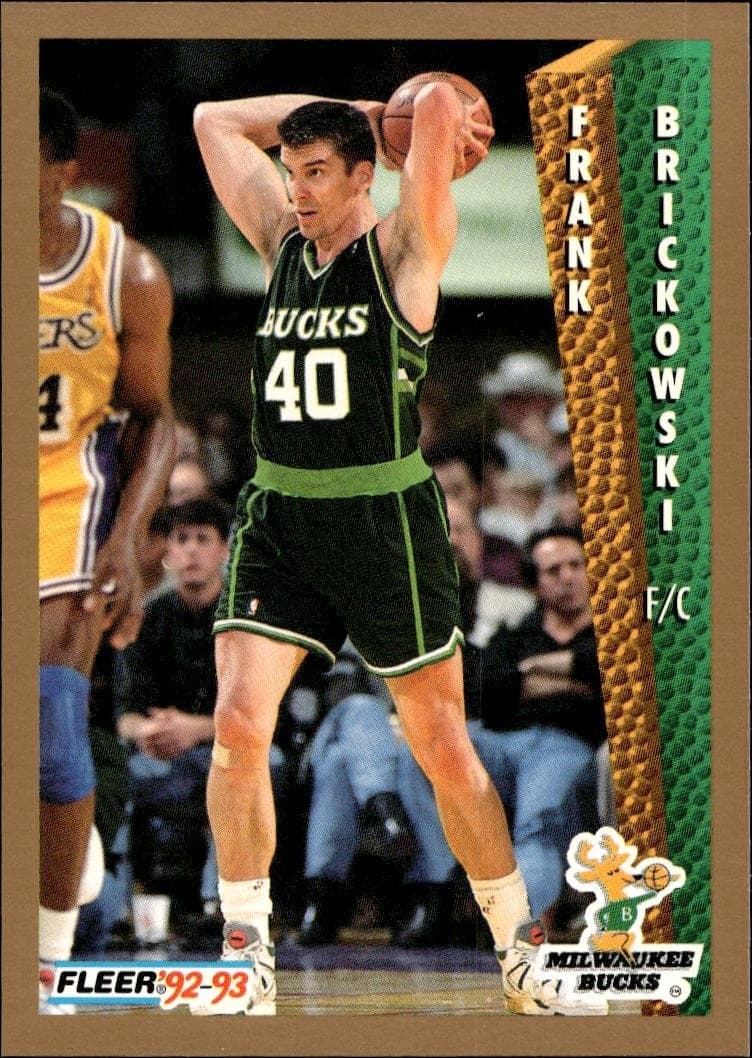 1992-93 Fleer Frank Brickowski #124 trading card