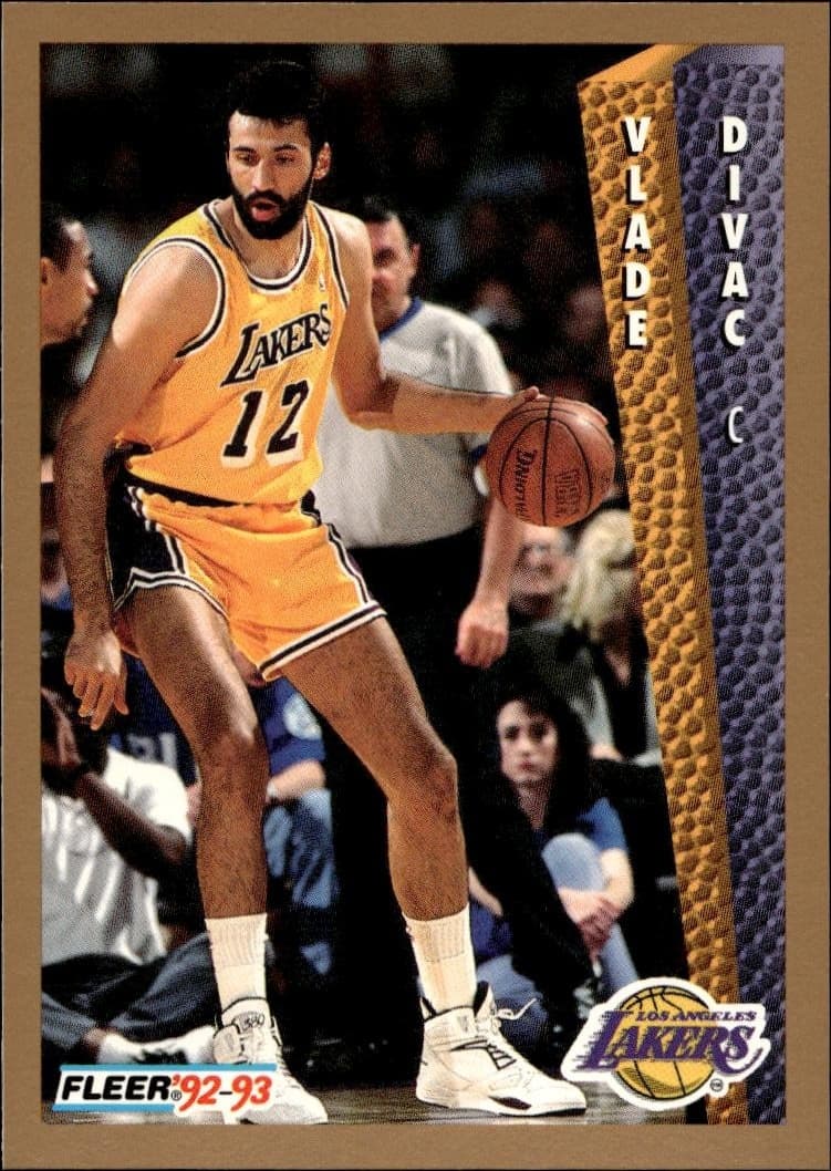 1992-93 Fleer Vlade Divac #107 trading card