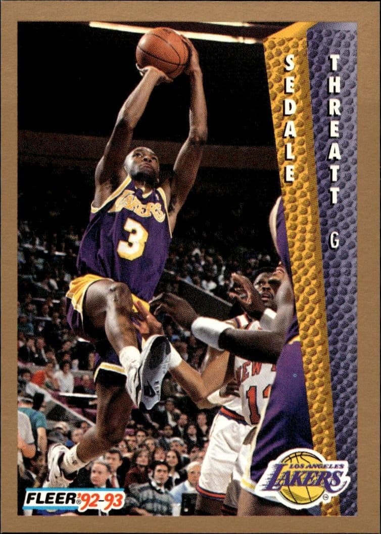 1992-93 Fleer Sedale Threatt #113 trading card