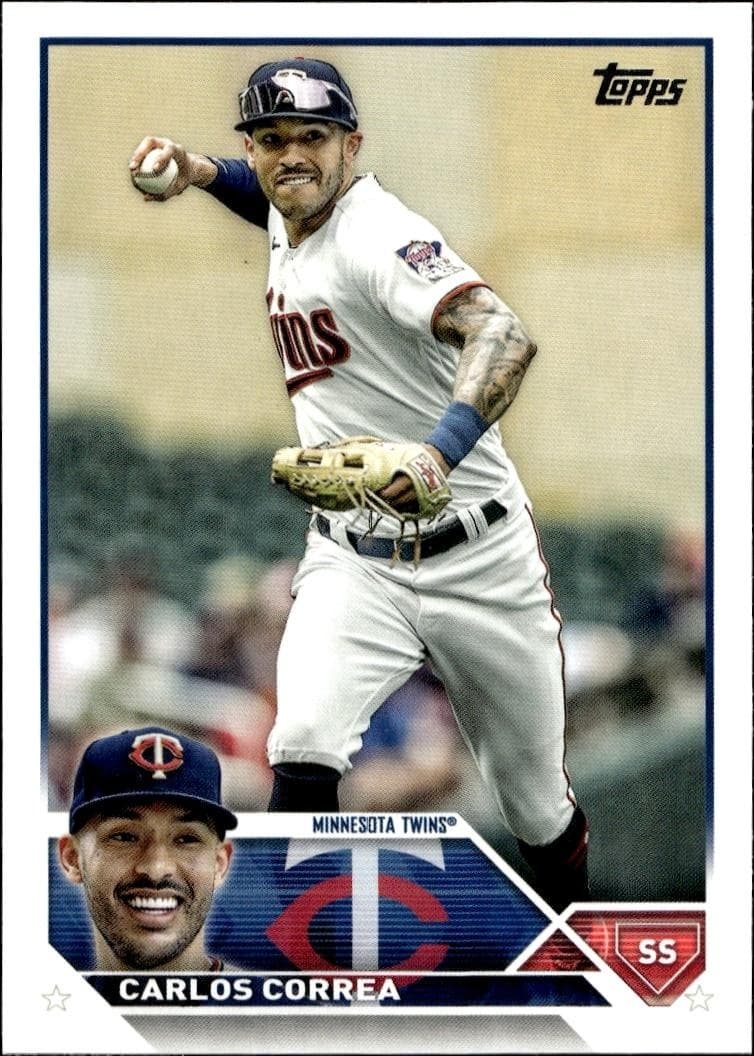 2023 Topps Series 2 Carlos Correa #583 trading card
