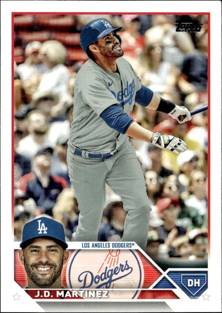 2023 Topps Series 2 J.D. Martinez #544 trading card