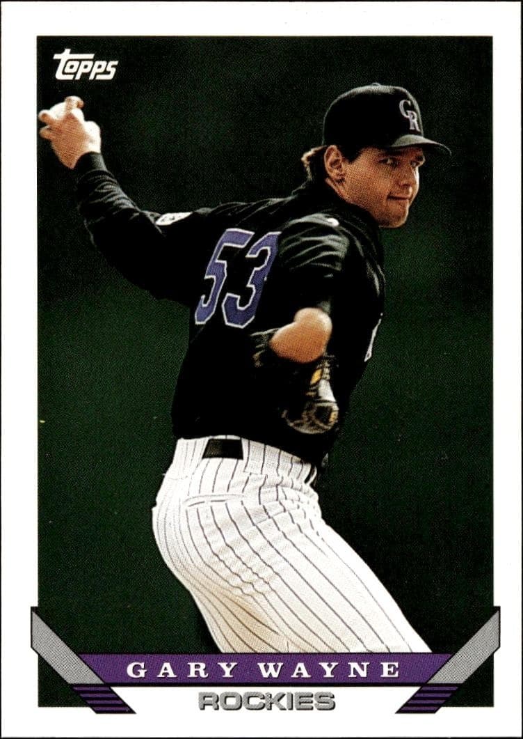 1993 Topps Traded Gary Wayne #16T trading card