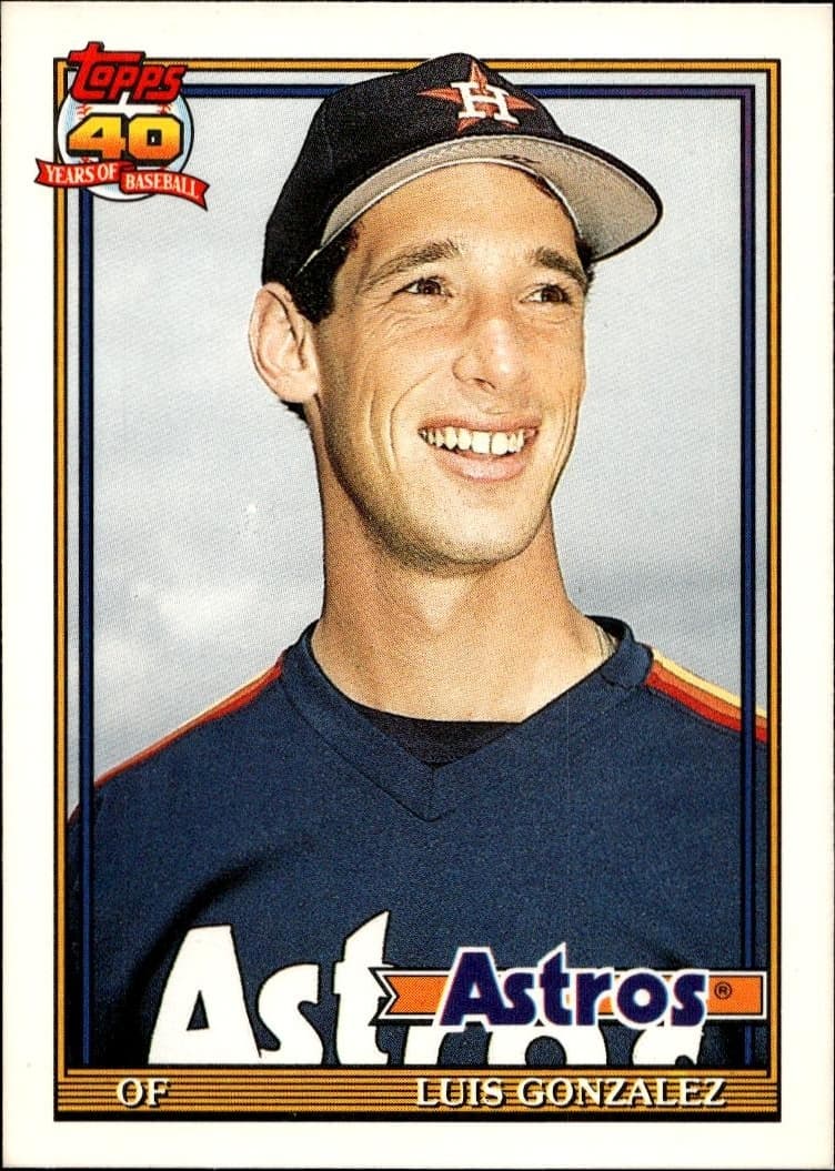 1991 Topps Traded Luis Gonzalez #48T