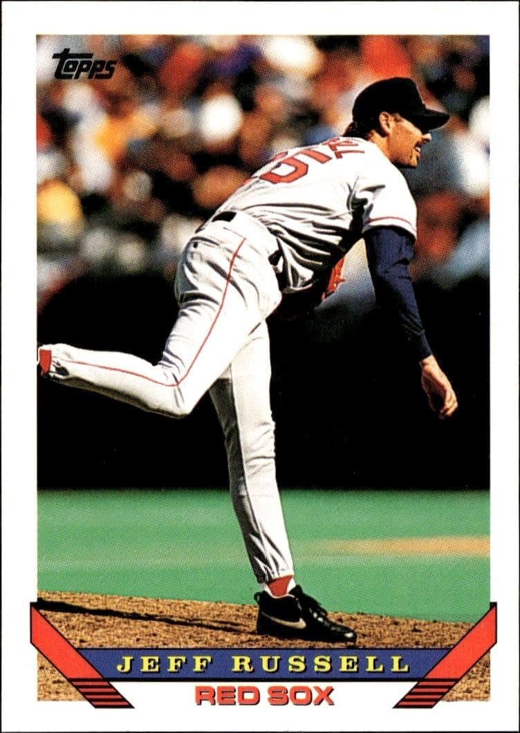 1993 Topps Traded Jeff Russell #25T trading card