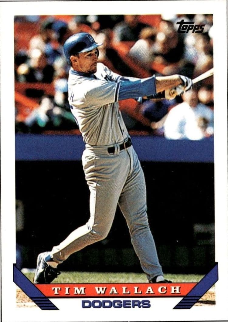 1993 topps Tim Wallach