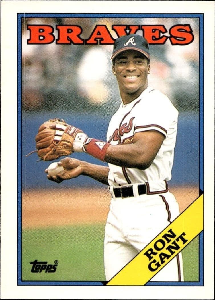 1988 Topps Traded Ron Gant #39T trading card