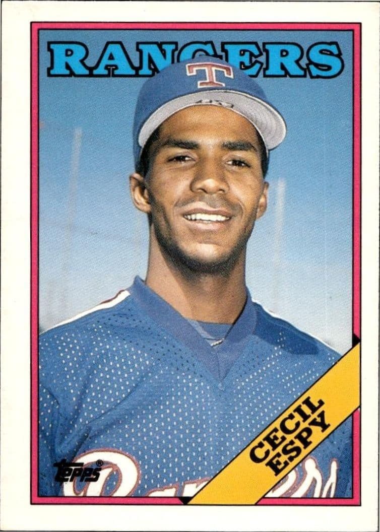 1988 topps Cecil Espy