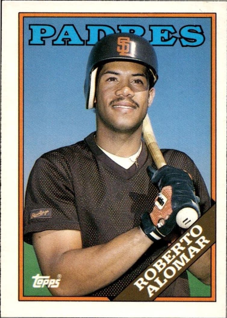1988 Topps Traded Roberto Alomar #4T trading card