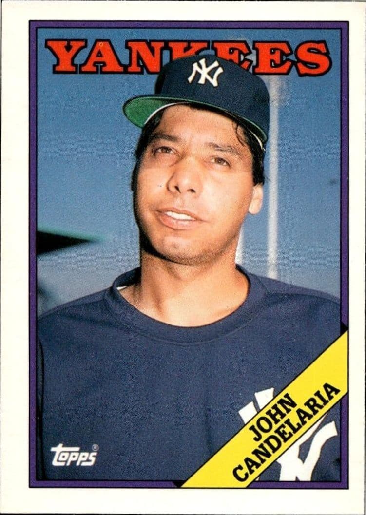 1988 topps John Candelaria