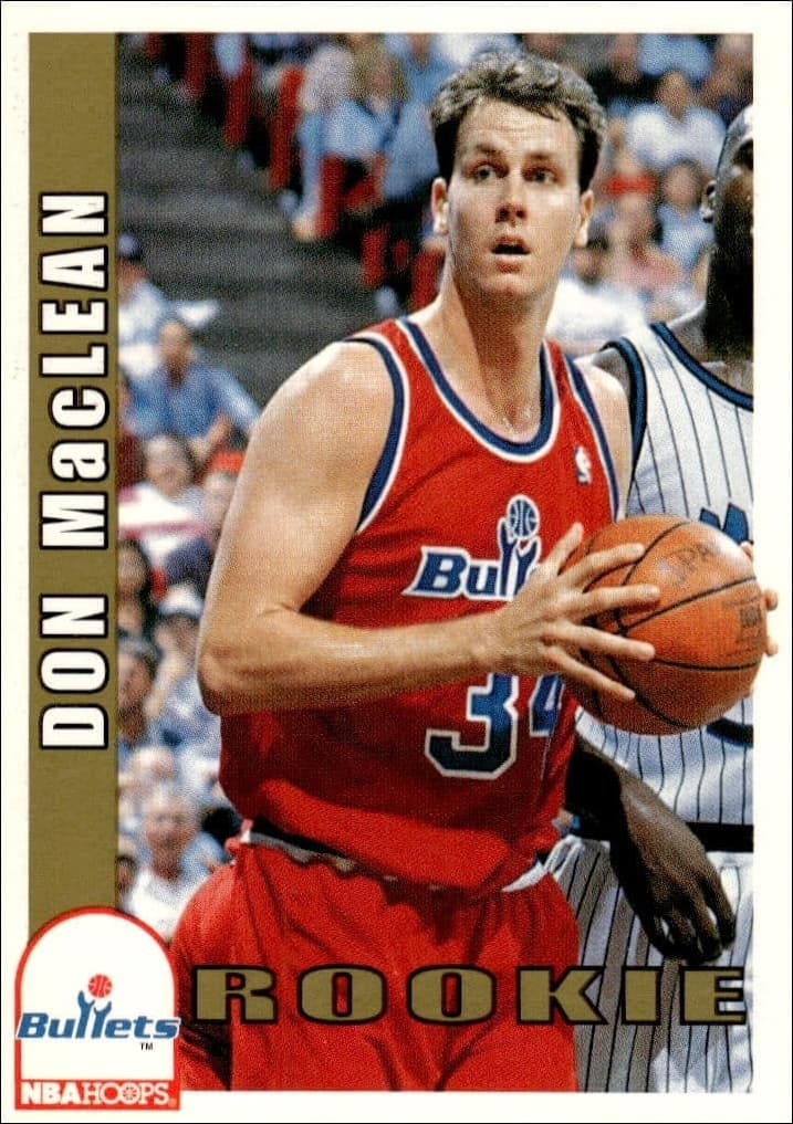 1992-93 Skybox Nba Hoops Series 2 Don MacLean #478