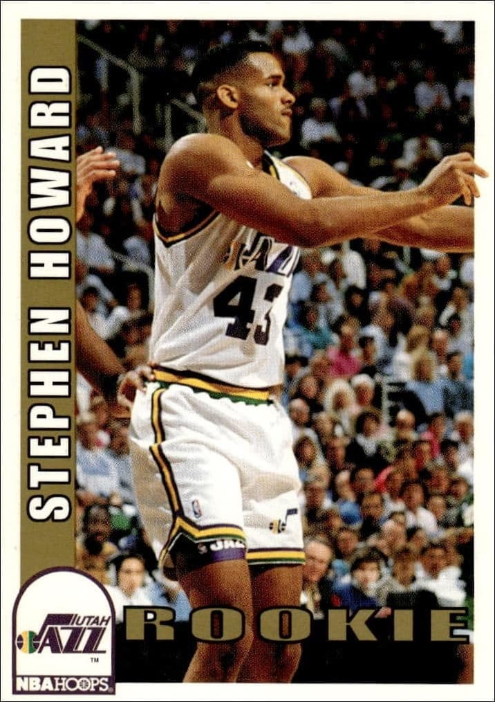 1992-93 Skybox Nba Hoops Series 2 Stephen Howard #473