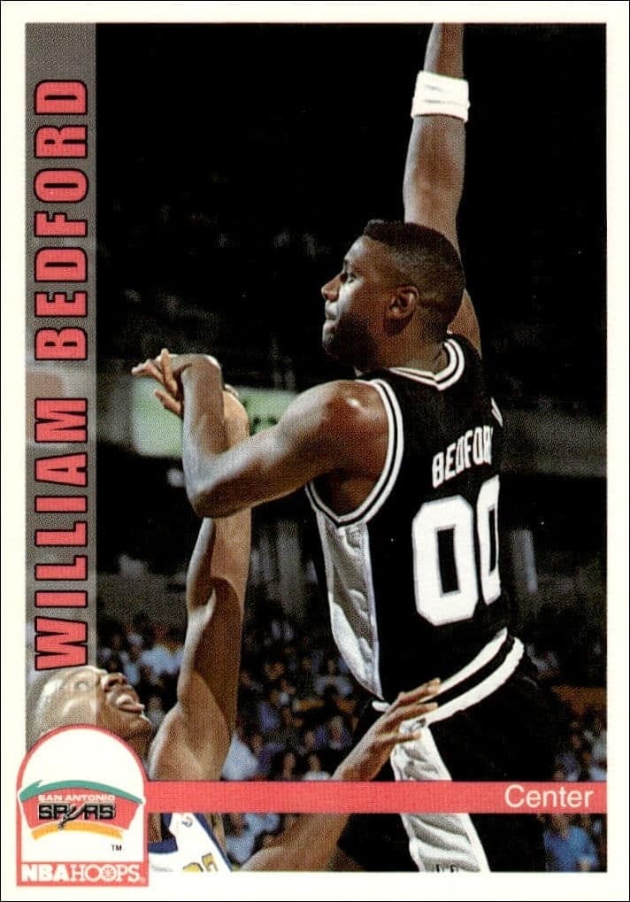 1992-93 Skybox Nba Hoops Series 2 William Bedford #464