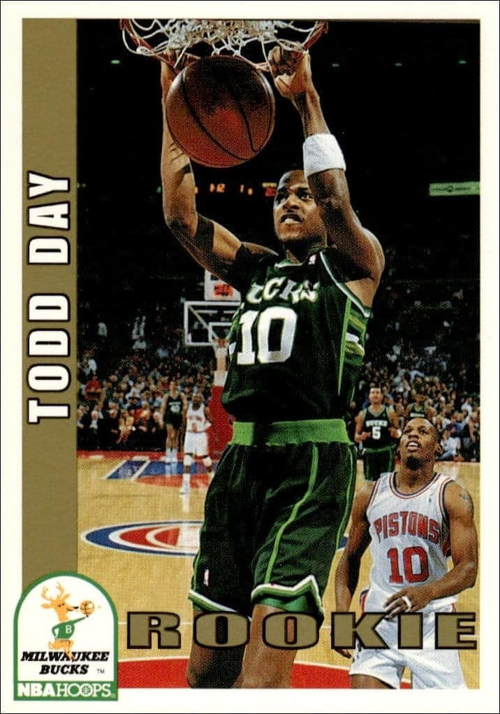 1992-93 Skybox Nba Hoops Series 2 Todd Day #416
