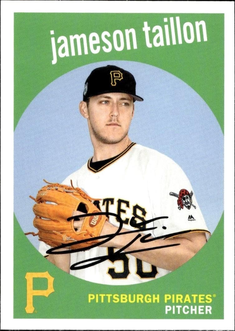 2018 Topps Archives Jameson Taillon #77 trading card