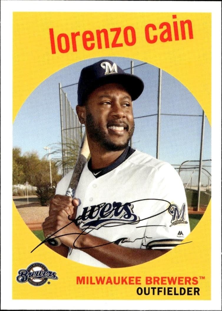 2018 topps Lorenzo Cain
