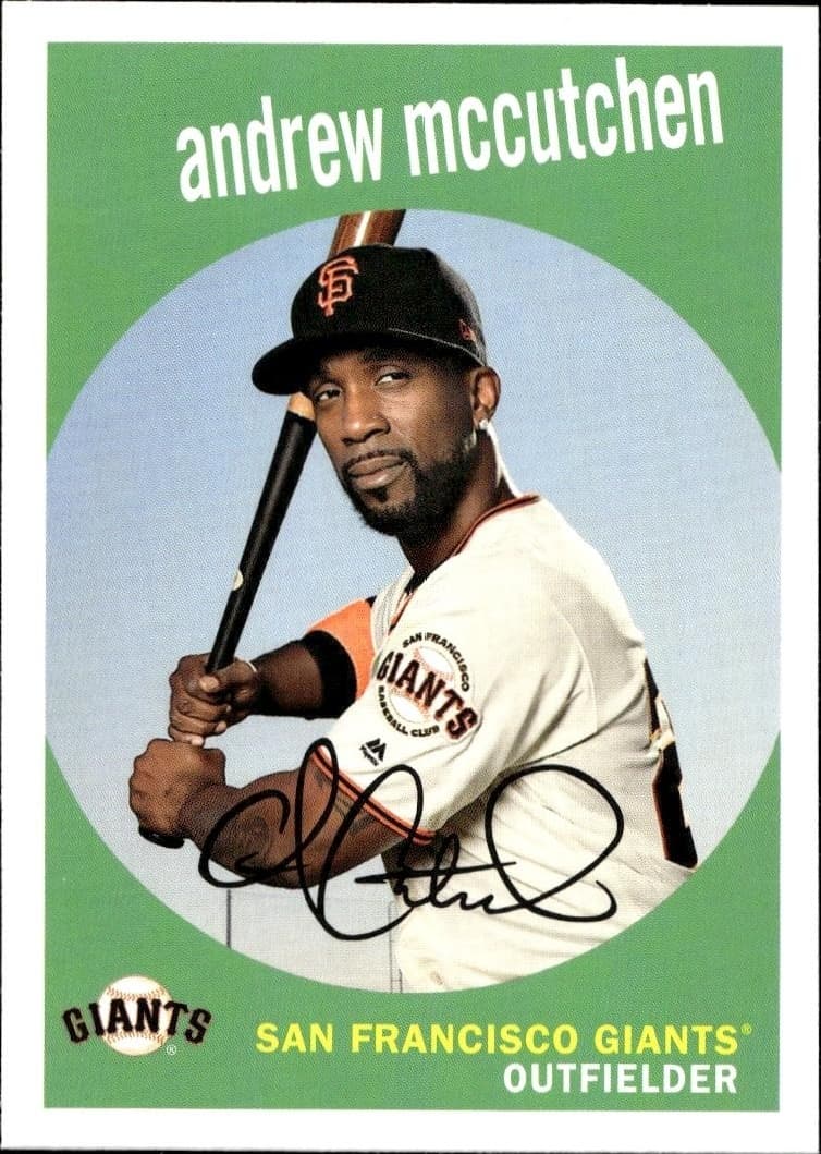 2018 topps Andrew McCutchen