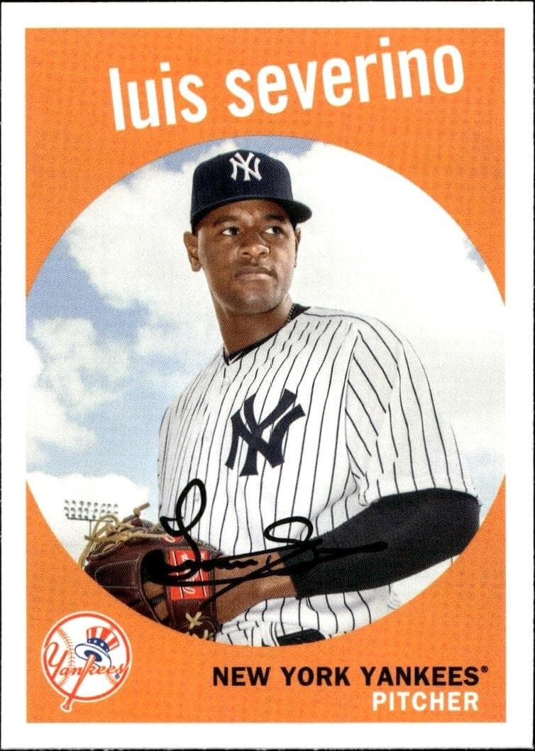 2018 Topps Archives Luis Severino #44 trading card