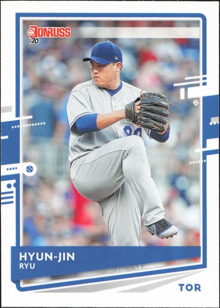 2020 donruss Hyun-Jin Ryu