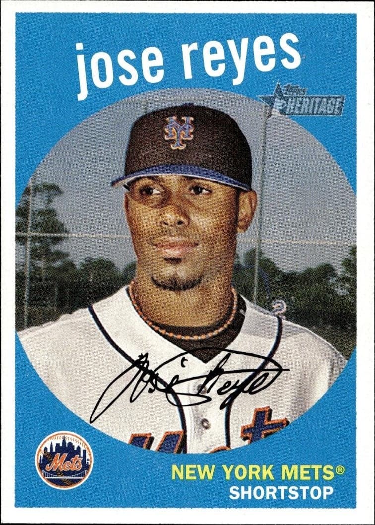 2008 topps Jose Reyes