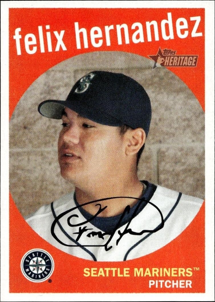 2008 topps Felix Hernandez