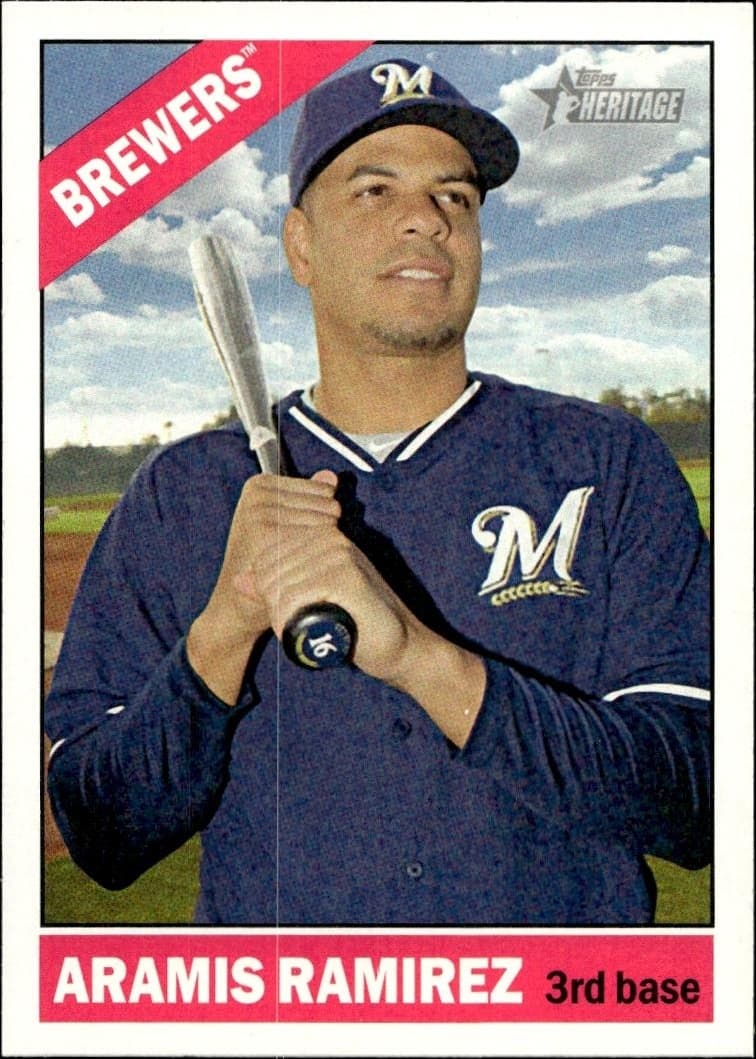 2015 topps Aramis Ramirez