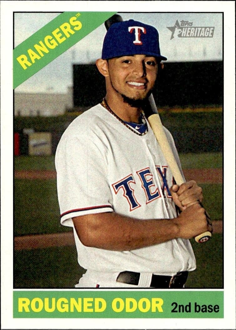 2015 topps Rougned Odor