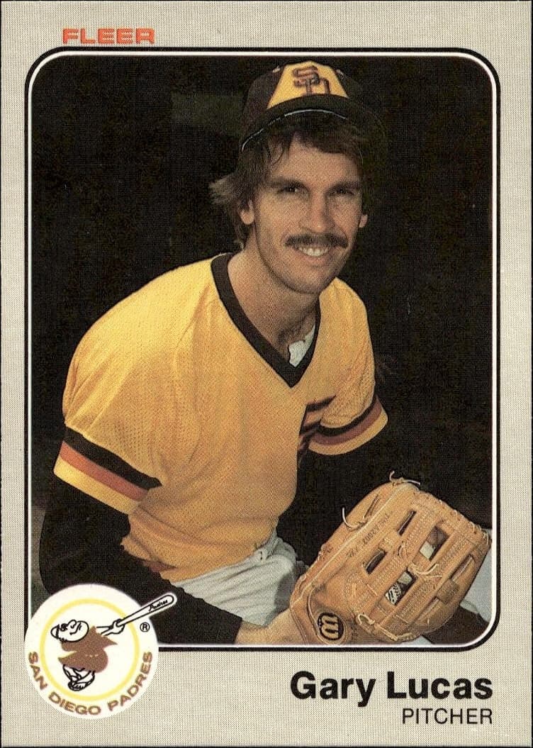 1983 Fleer Gary Lucas #366
