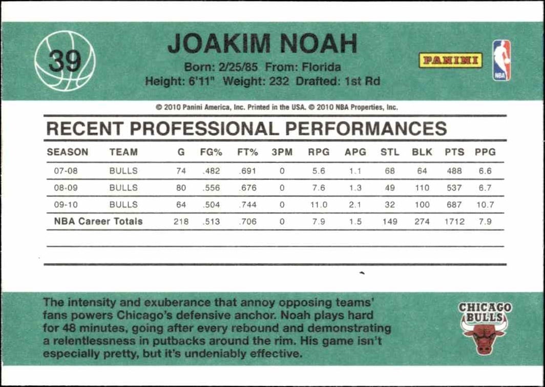 Joakim Noah thumbnail 2