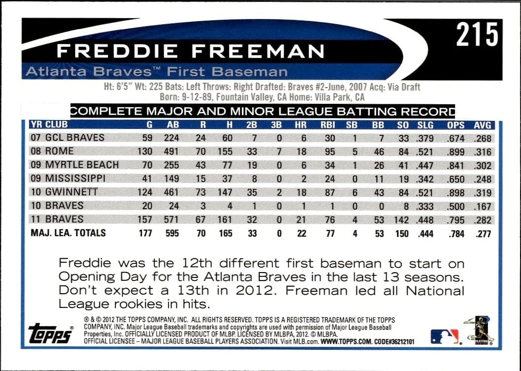 Freddie Freeman thumbnail 2