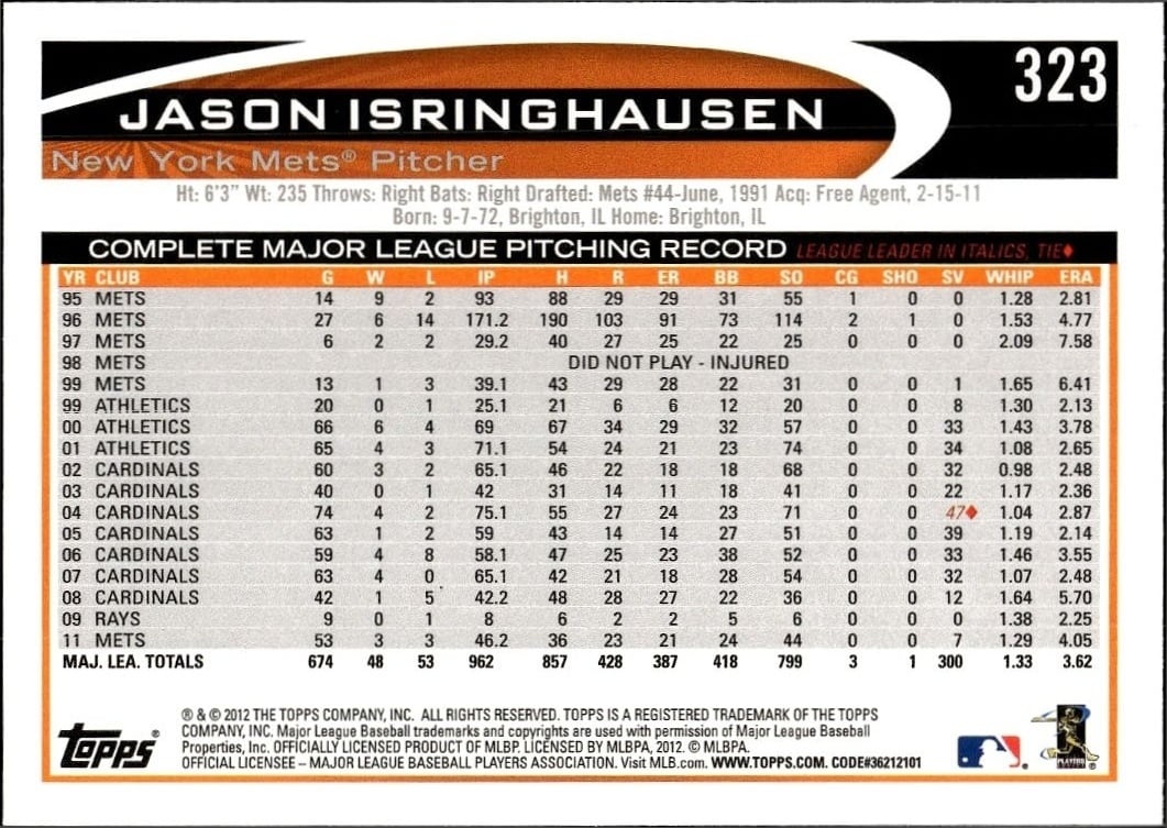 Jason Isringhausen thumbnail 2