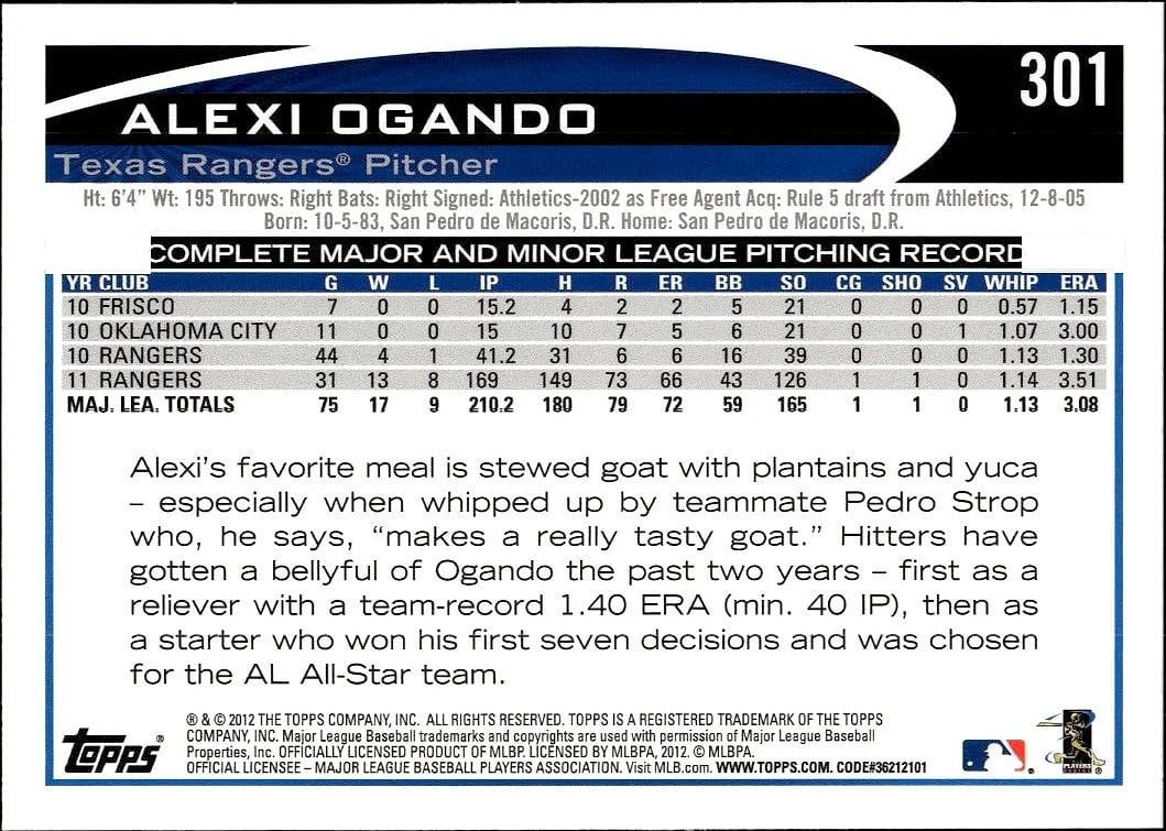 Alexi Ogando thumbnail 2