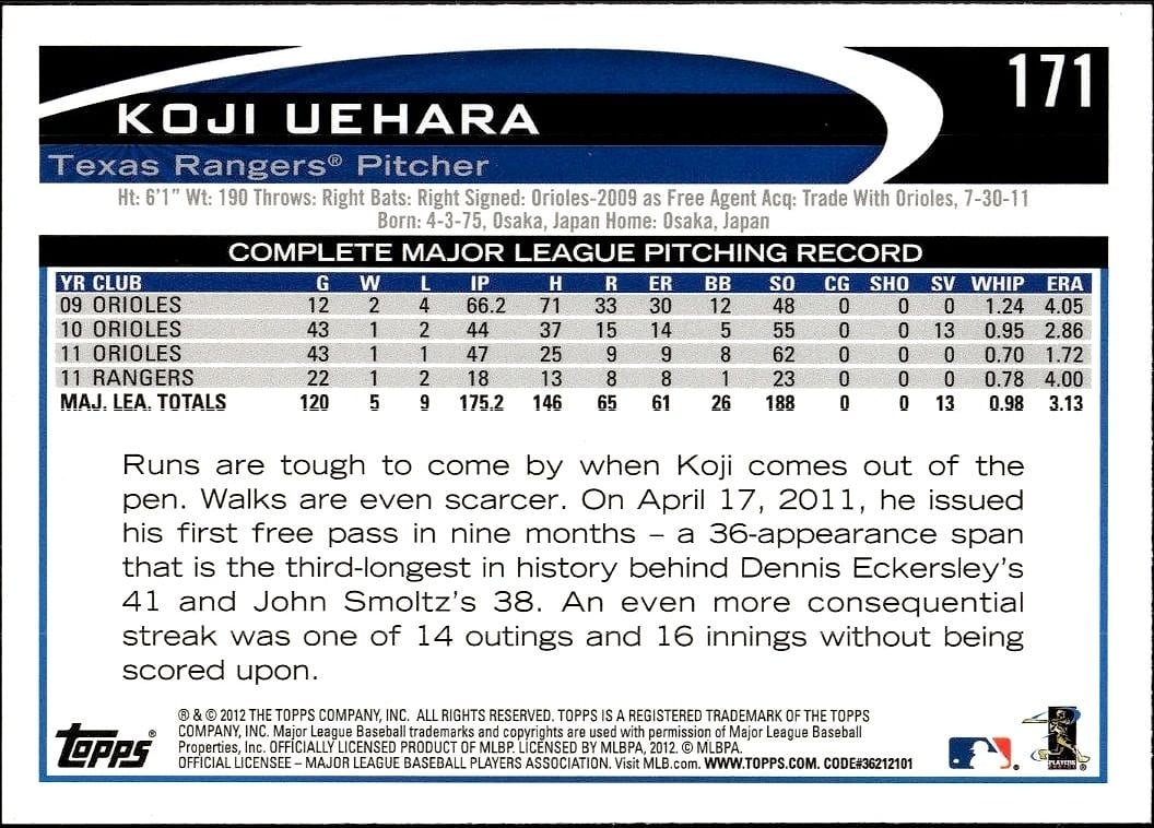 Koji Uehara thumbnail 2