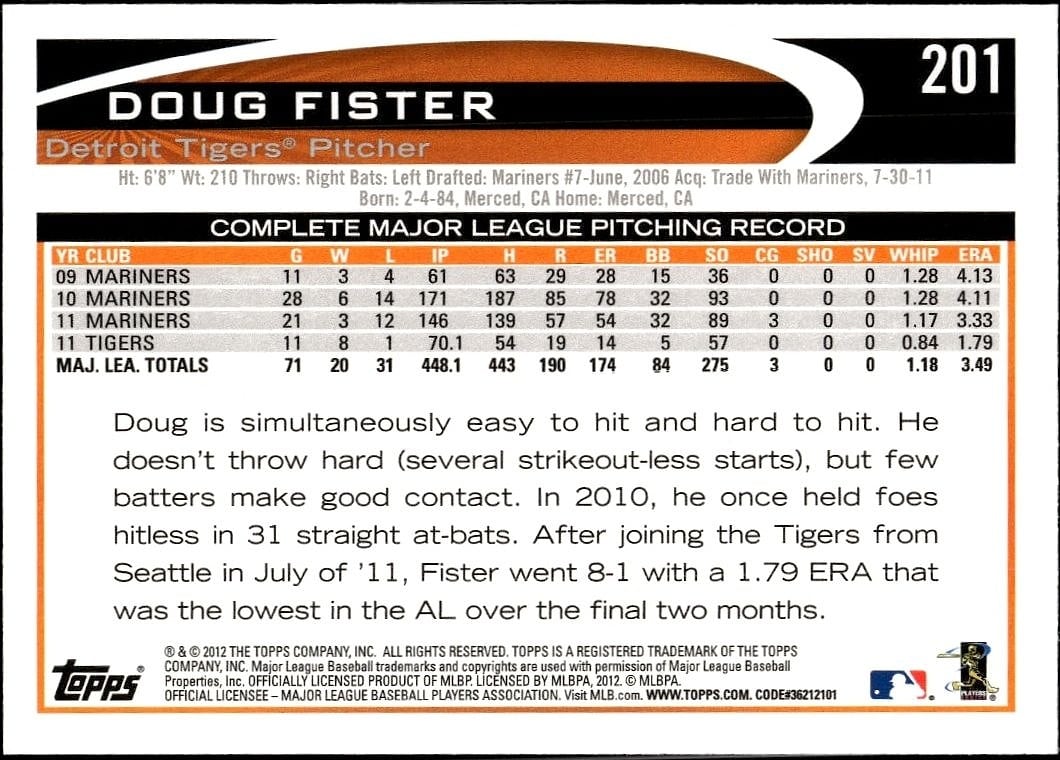 Doug Fister thumbnail 2