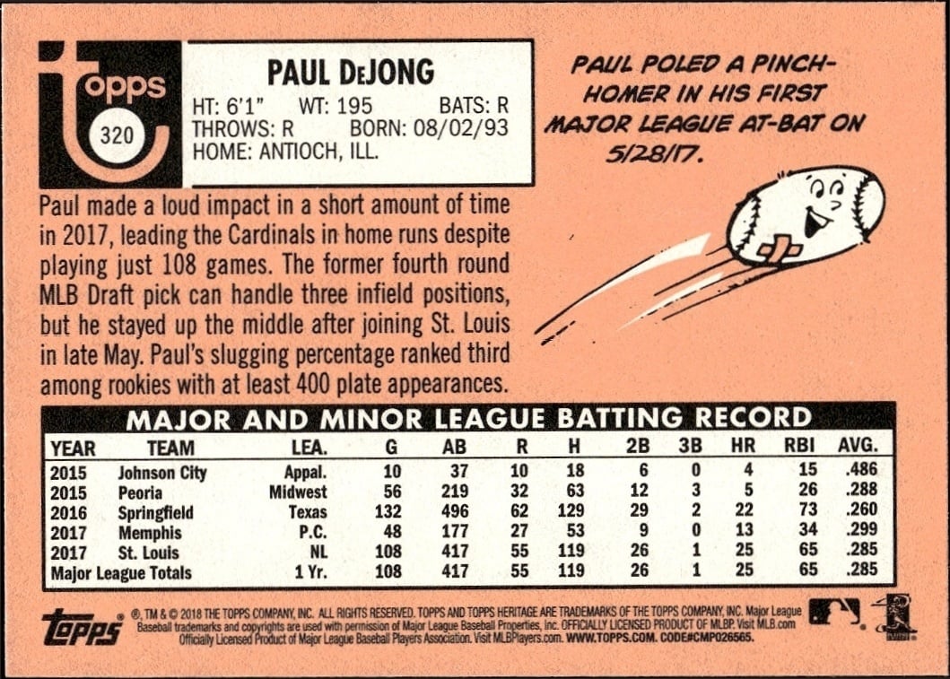Paul DeJong thumbnail 2