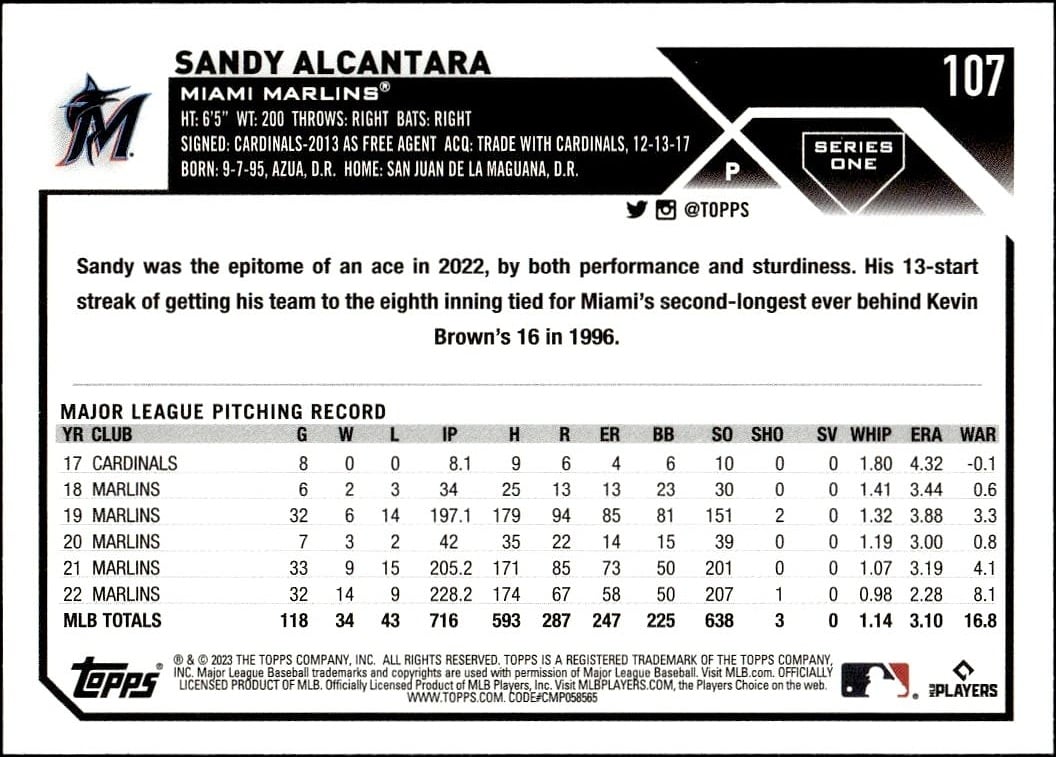 Sandy Alcantara thumbnail 2