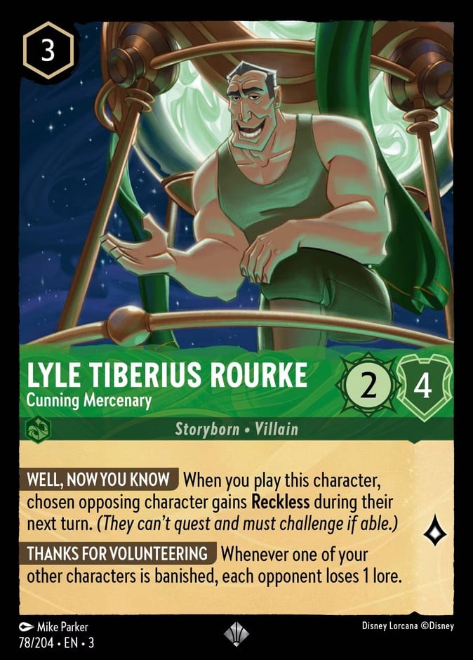 Lyle Tiberius Rourke - Cunning Mercenary Lyle Tiberius Rourke - Cunning Mercenary - Image 1
