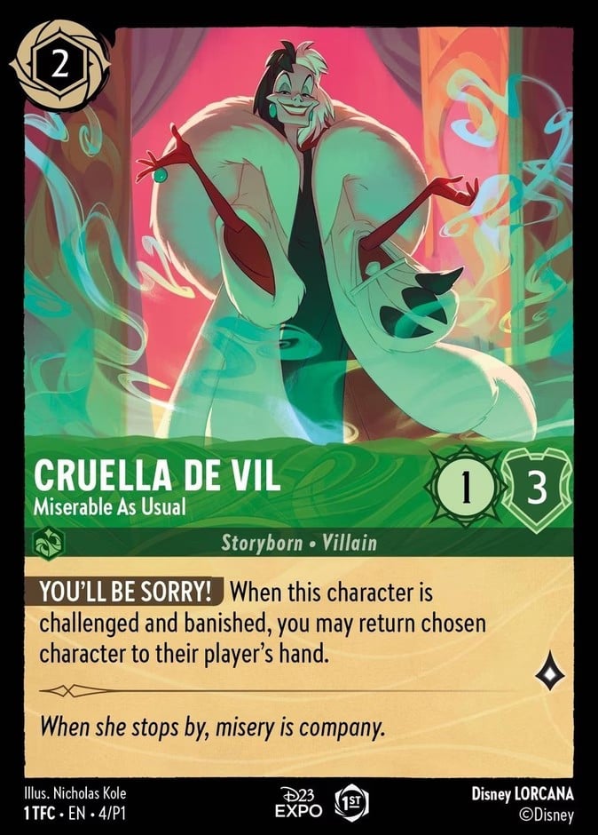 Cruella De Vil - Miserable As Usual Cruella De Vil - Miserable As Usual - Image 1
